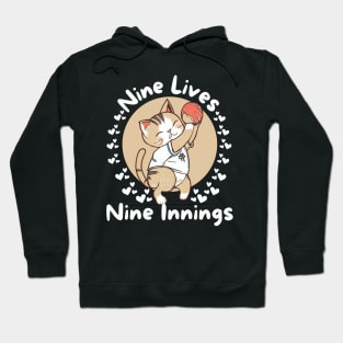 Meow baseball Hoodie